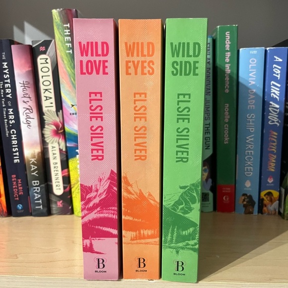 Other - Elsie silver mountain spine versions of Rose Hill series - wild love, wild eyes